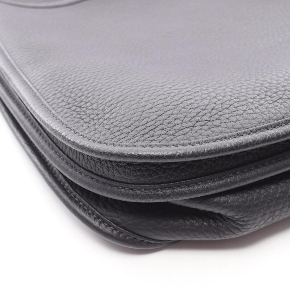 Hermes Evelyne 3 Trois PM Shoulder Bag Handbag Leather Taurillon Clemence Wom... - Picture 6 of 7